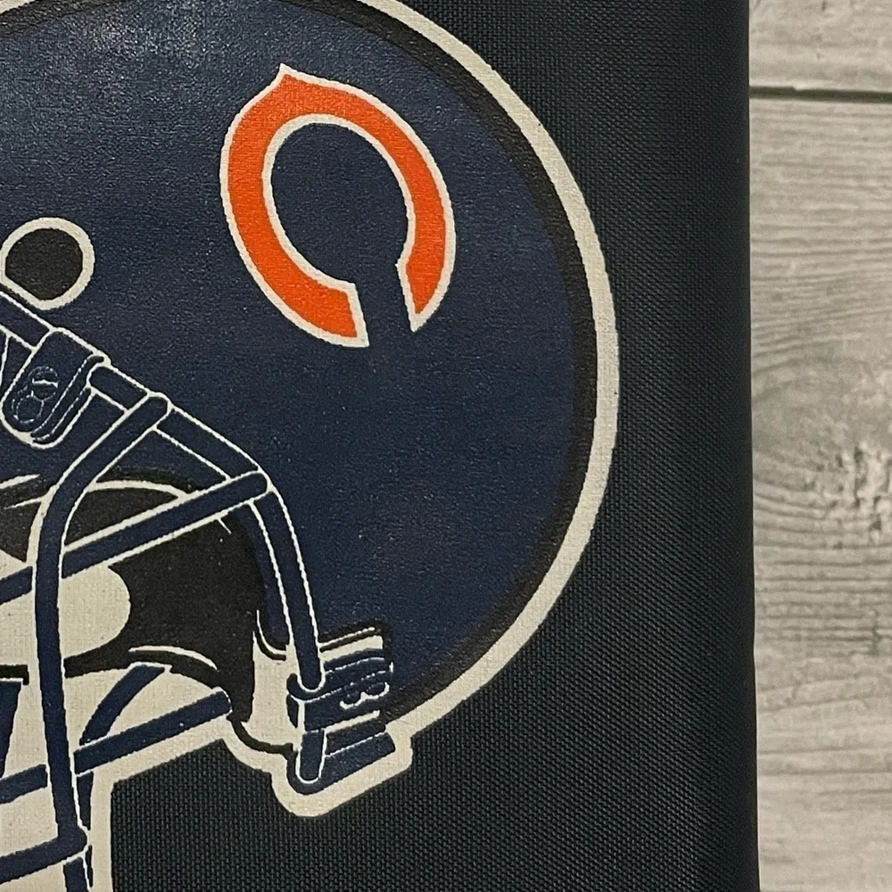 Vintage Chicago Bears trifold wallet fabric Football mens accessories